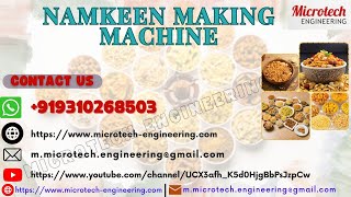 Namkeen Making Machine, Snack Food Machine, Fried Snack Machine