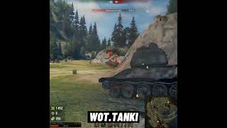 T-34-85M bends the random