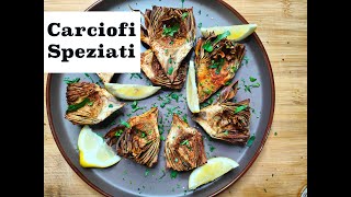 Carciofi speziati, semplici e veloci | Friggitrice ad aria