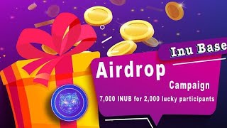 InuBase Airdrop 3 Inub (~5$)- Express Game оф запуск 8 апреля🚀🚀🚀