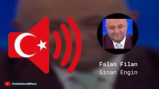 Falan Filan - Sinan Engin - Ses Efekti