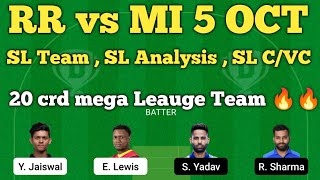 Tomorrow match rr vs mi,dream11 Tomorrow match, rr vs mi , today howzat team, kal ka match ka video