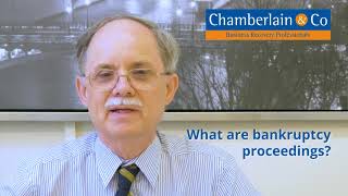 What are Bankruptcy proceedings?