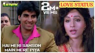 Sainik - Hai meri Sanson main mere Piya 😘 akshy Kumar, Ashwini Bhave ll Hindi romantic song #gana