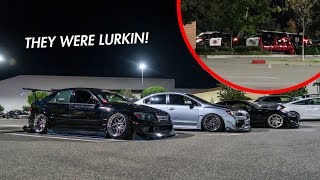 COPS Surround HUGE SoCal CAR MEET!!!