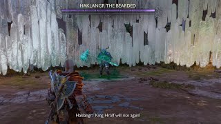 God of War Ragnarök Berserker Haklangr the Bearded