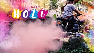 HAPPY HOLI TO EVERYONE || CELEBRATED IN BIKERS STYLE || THE FESTIVAL OF COLORS AND HAPPINESS