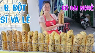 phát hiện xe chuối chiên mè đen giòn ngọt có dại nghề | Mỹ miền tây vlogs