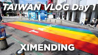 Taiwan VLOG Day 1: Nag-ikot sa Ximending + AirBnb Room Tour