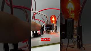 One Touch 10A DC ON/OFF Switch Using FET | comment for circuit #switch