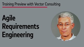 Agile Requirements Engineering