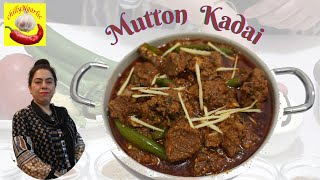 Restaurant Style Mazedar Mutton Kadai