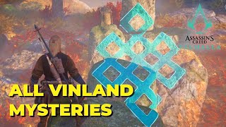 All VINLAND Mysteries Locations Assassin's Creed Valhalla