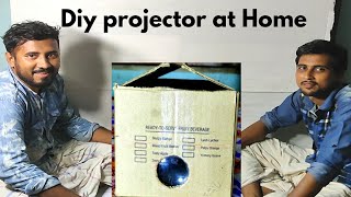 Ghar Pe Projector Kaise Banaye | How to Make a Diy Projector at Home