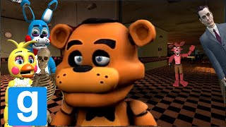 Playing GMod FNaF Edition (w/ @GabrielCombs, BLOOD WARNING)