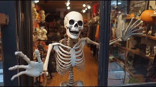 Two Brits Get Spooked at Spirit Halloween | American Halloween Shop Tour