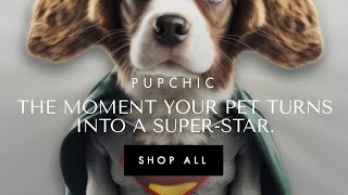 For your cute puppy costumes are now available all over the world 😍 😊click it Pup-chic.com