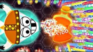 Slither.io A.I.  Score Epic Slither io Gameplay #shorts #9 #shortsfeed #shorts Ggaming