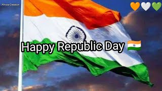 Happy Republic Day Status|Republic Day Shayari Status 2023|Gantantra Diwas Status|Afroza Creation ❤️