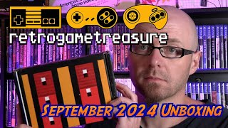 Retro Game Treasure - September 2024 Unboxing