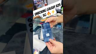 Unboxing Galaxy A25 5G Navy blue 💙#samsung #a25 #smartphone #trending #unboxing  #viralvideo #shorts