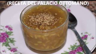 Postre de la antigüedad / Muy sabrosa con azafrán, cúrcuma y miel - Postre de Zerde