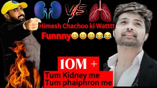 Tum saanson me By Himesh😂Funny Version#fypシ゚viral #india #himeshreshammiya #arijitsingh #top10