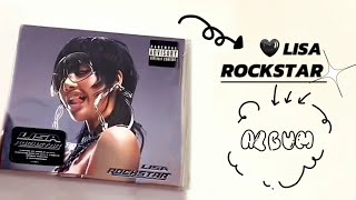 ASMR Lisa Rockstar album unboxing