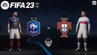 FIFA 23 - France Vs Portugal - International Friendly | Ft. Benzema Ronaldo | PC Gameplay