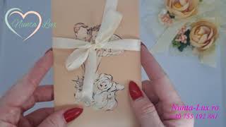 Invitatie nunta cod 17081 💌 Invitatii Nunta Deosebite 💝 Modele Invitatii de Nunta-Lux.ro