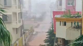 Cyclone fani Live In Bhubaneswar