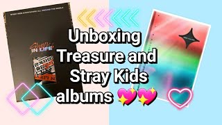 💛✨Unboxing Treasure - The First Step:Chapter One and Stray Kids - IN生 In Life [Limited Edition]💛✨