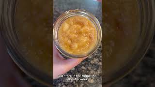 How to make apple sauce