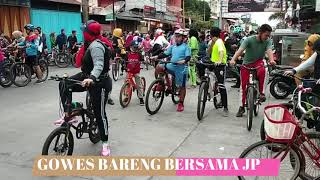 Acara Gowes Bareng Bersama JP di Kota Sibolga