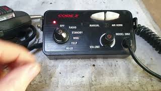 CODE 3 Model 3862 Remote Head Siren