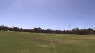 E-flite P51D Dallas Doll second flight