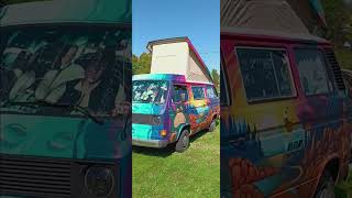 Slightly Star Wars Themed Hippy Water Art Volkswagen Vanagon on October 5, 2024