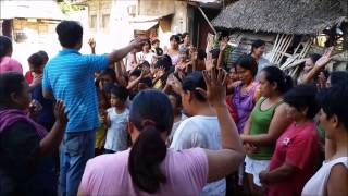 Sharing: AJCKG Sharing-Feeding-Giving mission, Bacolod City 051714