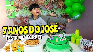 Vlog - Festa de aniversário do José I 7 Anos