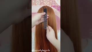 amazing trick for braid | DIY girls hairstyles making for function #shorts #artwork #hairstyle #girl