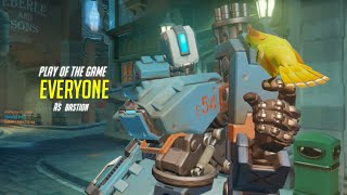 Bastion Always Gets Play of the Game | Overwatch Highlights