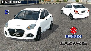 Bussid New Suzuki Dzire Facelift Mod Download|Bussid New Mods|2021 Suzuki Dzire Facelift mod Bussid