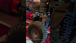 Losi baja Rey tire testing