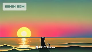 [FREE BGM] ‘Night Comes On’ / Bossa Nova Relaxing Smooth Jazz BGM for Study & Work 30M Music