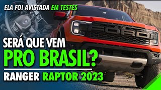 RANGER RAPTOR 2023 EM TESTES | VISUAL E DETALHES DA NOVA RANGER RAPTOR 2023