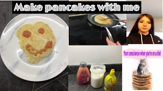 Make pancakes with me 🎉🥳