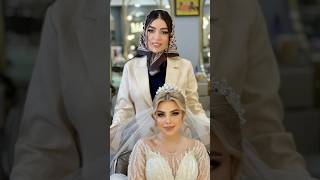 اینا رفیقن یا دشمن؟!امان از ذات خراب #سالنزیبایی_تهران #عروس #شنیون_مو #makeup #hairstyle #wedding #