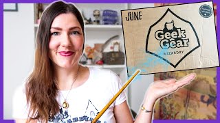 1K GIVEAWAY | HARRY POTTER: Geek Gear WIZARDRY Box Unboxing (June '20)