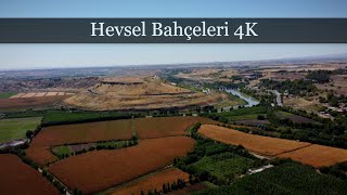 Diyarbakır hevsel bahçeleri 4k drone