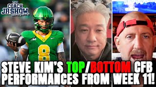 Steve Kim's TOP/BOTTOM College Football Performances From Week 11!